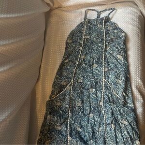 VIX Paula Hermanny Blue Floral Dress – Size M, Pre-Loved Designer!